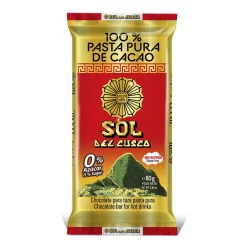 Chocolate para taza Pasta Pura de cacao sin azúcar SDC x 80g